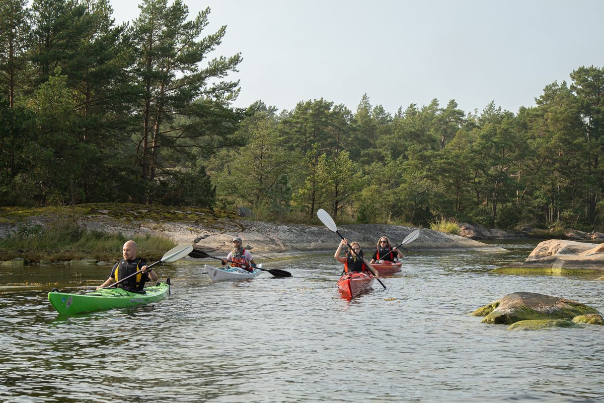 Kayaking in the Turku Archipelago